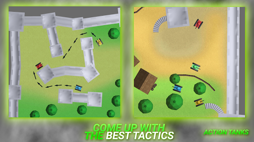 Action Tanks: ۲-۴ players party tank games game - عکس بازی موبایلی اندروید