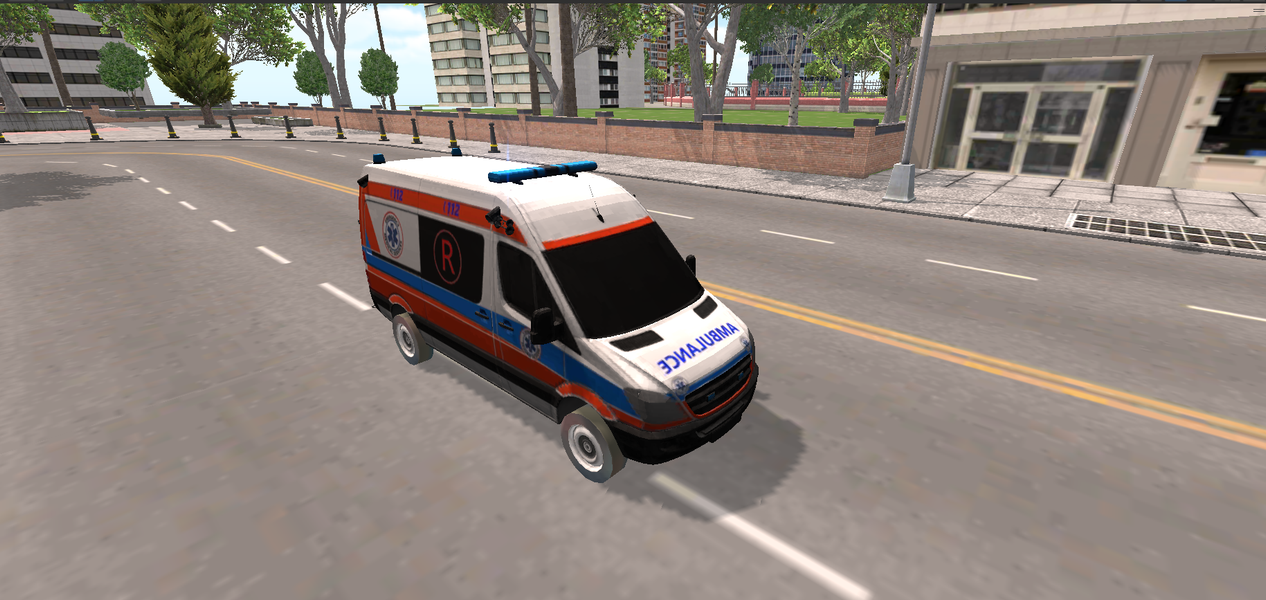 Ambulance Games City 3D - عکس بازی موبایلی اندروید