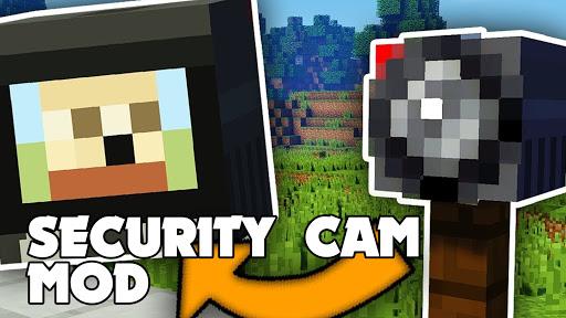 Security Camera Mod for Minecraft PE - Image screenshot of android app