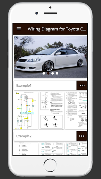 Wiring Diagram Toyota Corolla - عکس برنامه موبایلی اندروید