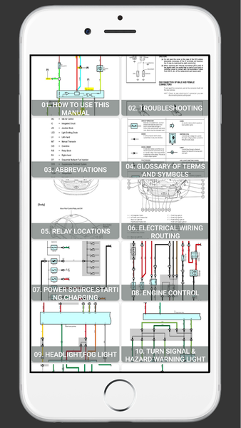 Auto Wiring Manual Pro - عکس برنامه موبایلی اندروید
