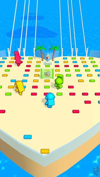 مسابقه پل آجری - عکس بازی موبایلی اندروید