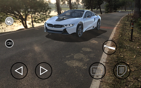 AR Real Driving - Augmented Reality Car Simulator - Image screenshot of android app