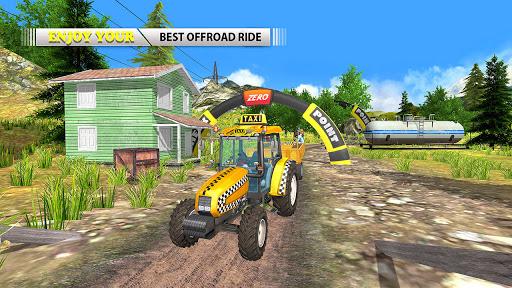Tractor Taxi Simulator 2023 - Image screenshot of android app