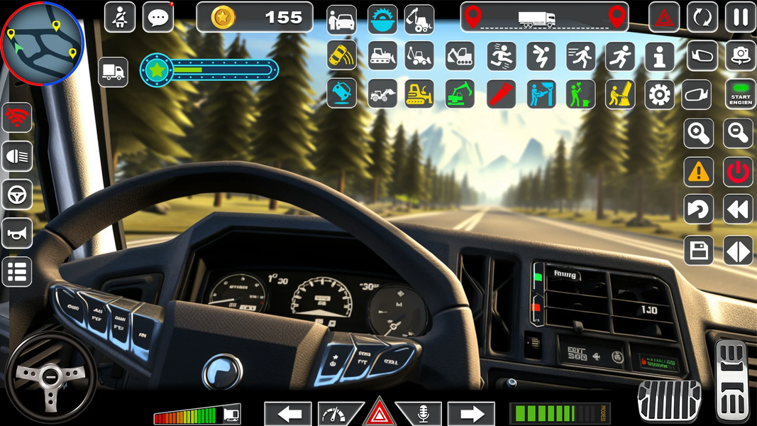 Heavy Transport Truck Games 3D - Gameplay image of android game