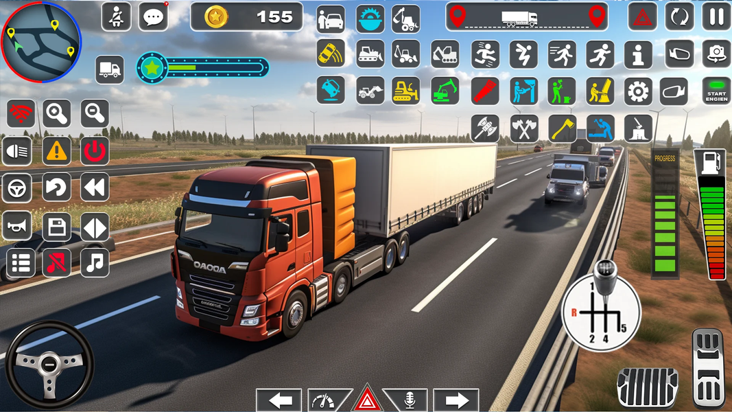 Heavy Transport Truck Games ۳D - عکس بازی موبایلی اندروید