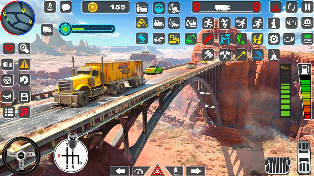 Heavy Transport Truck Games ۳D - عکس بازی موبایلی اندروید