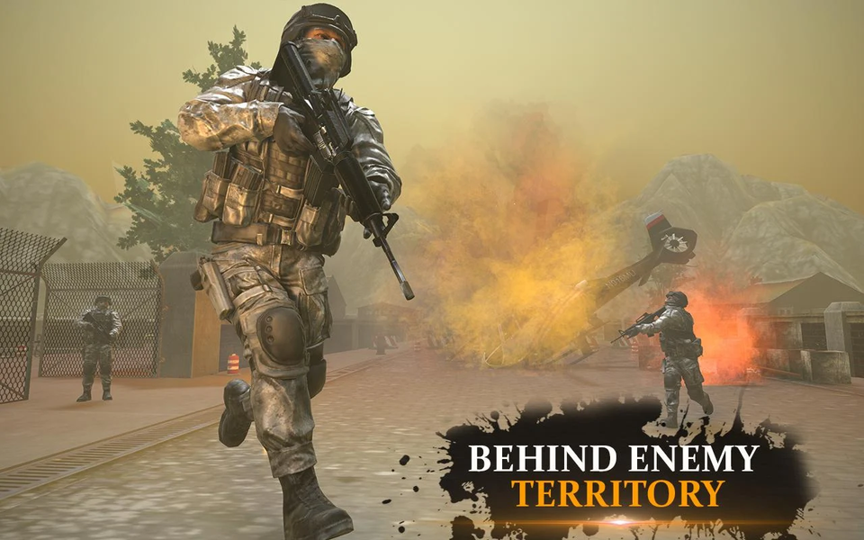 Fps Shooting Games Army Games - Gameplay image of android game