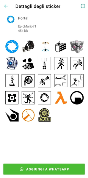 Valve Games Stickers WASticker - Image screenshot of android app