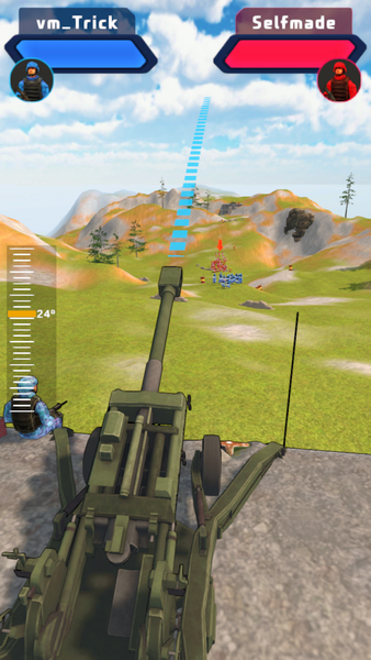 Artillery Control - Army Game - Gameplay image of android game