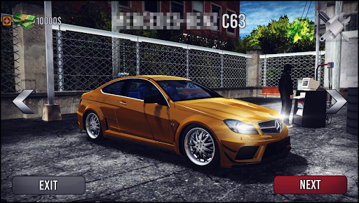 C63 Drift & Driving Simulator - Gameplay image of android game