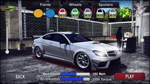 C63 Drift & Driving Simulator - Gameplay image of android game