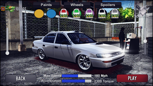 Corolla Drift & Driving Simulator - Gameplay image of android game