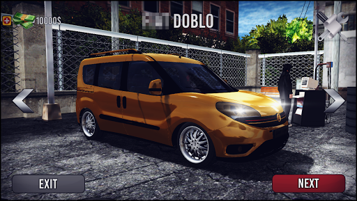 Doblo Drift Simulator - Gameplay image of android game