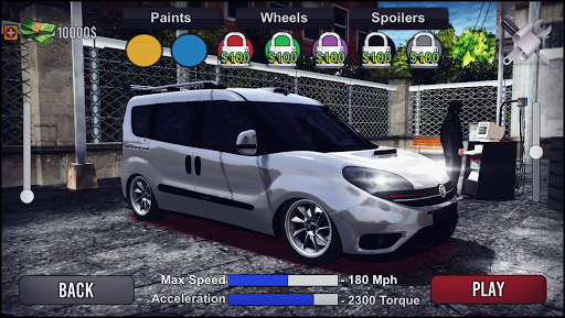 Doblo Drift Simulator - Gameplay image of android game