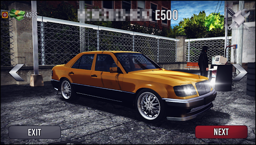 E500 Drift & Driving Simulator - Gameplay image of android game