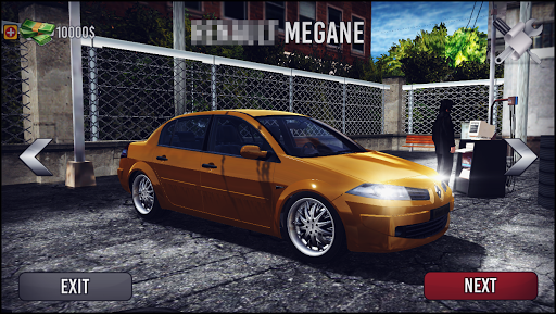 Megane Drift Simulator - Gameplay image of android game