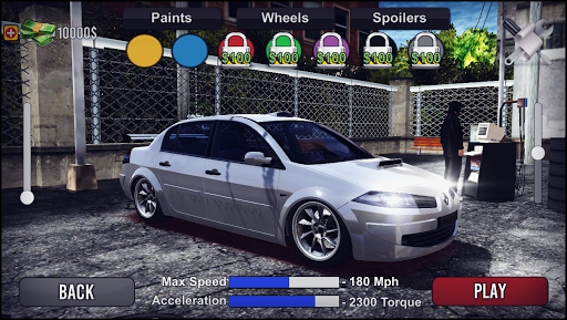 Megane Drift Simulator - عکس بازی موبایلی اندروید