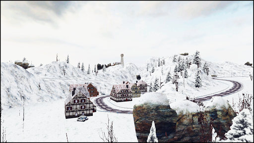 Kartal Snowy Car Driving Simulator - عکس بازی موبایلی اندروید