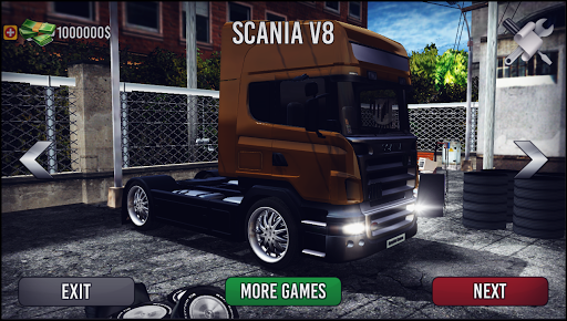 Truck V8 Drift & Driving Simulator - Gameplay image of android game