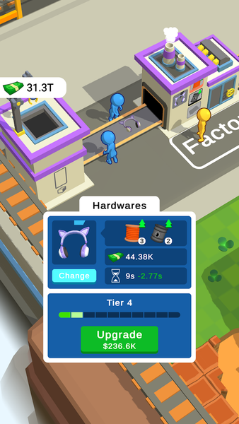 Factory Island - عکس بازی موبایلی اندروید