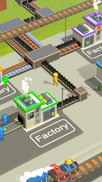 Factory Island - عکس بازی موبایلی اندروید