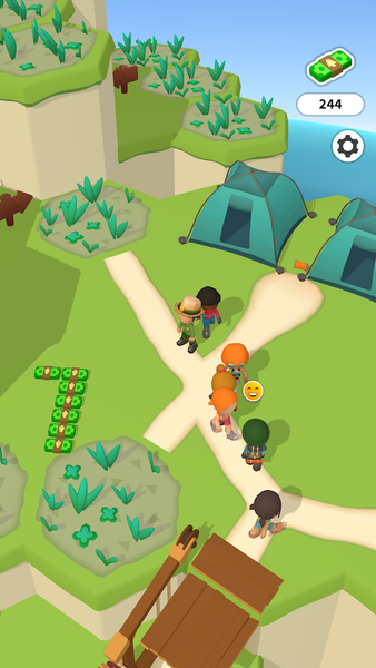 Hikers Paradise: Park Manager - Gameplay image of android game