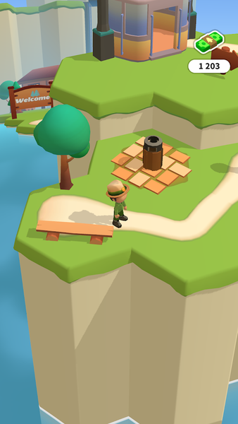 Hikers Paradise: Park Manager - Gameplay image of android game