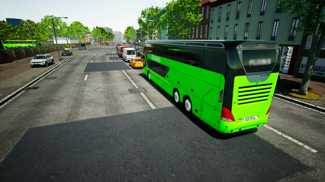 Bus Game Coach Bus Simulator - Gameplay image of android game