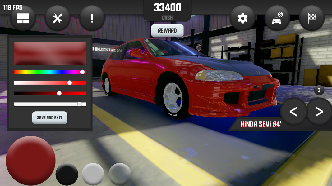 Lastiho Burnt - Drag Racing - Gameplay image of android game