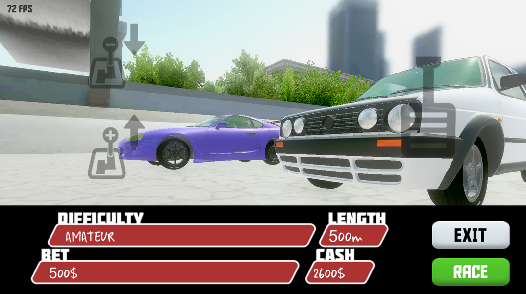 Lastiho Burnt - Drag Racing - Gameplay image of android game