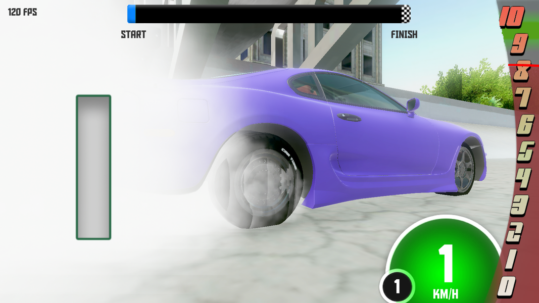 Lastiho Burnt - Drag Racing - Gameplay image of android game