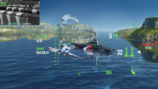 Modern Warplanes: PvP Warfare - Gameplay image of android game