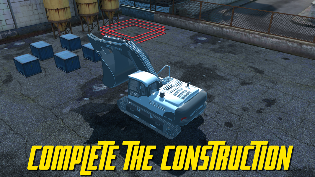 Excavator Simulator Heavy - Gameplay image of android game