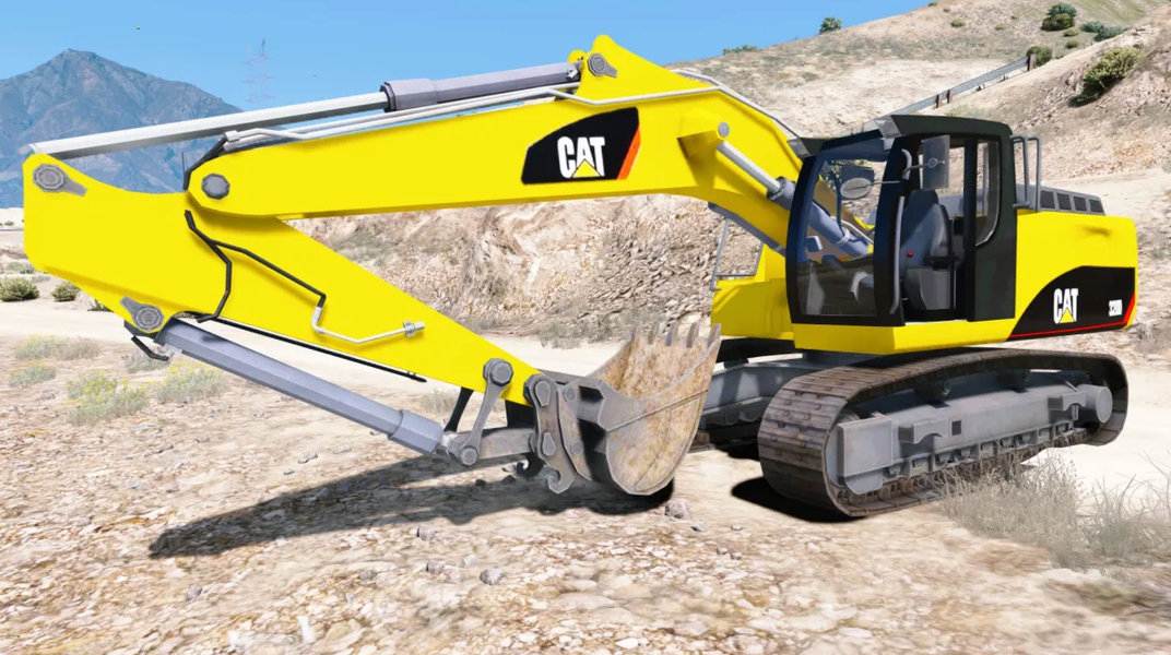 Bucket Crane Dozer Simulator - عکس بازی موبایلی اندروید