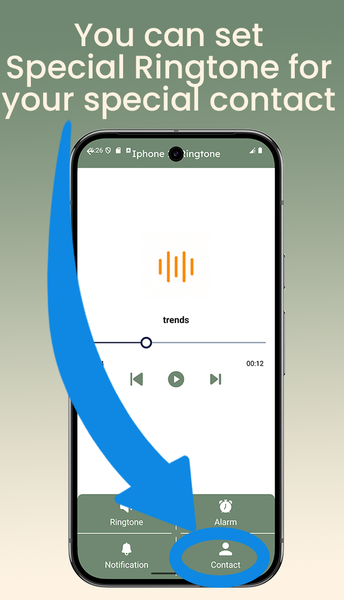 iPhone 17 pro Ringtone - Image screenshot of android app