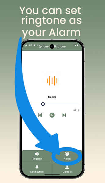 iPhone 17 pro Ringtone - Image screenshot of android app