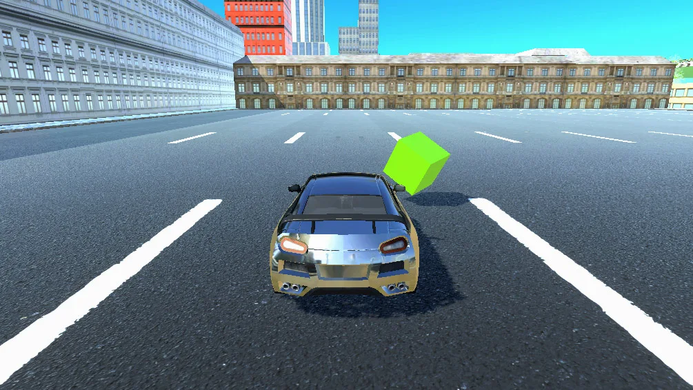 Easy Car Driving - Gameplay image of android game