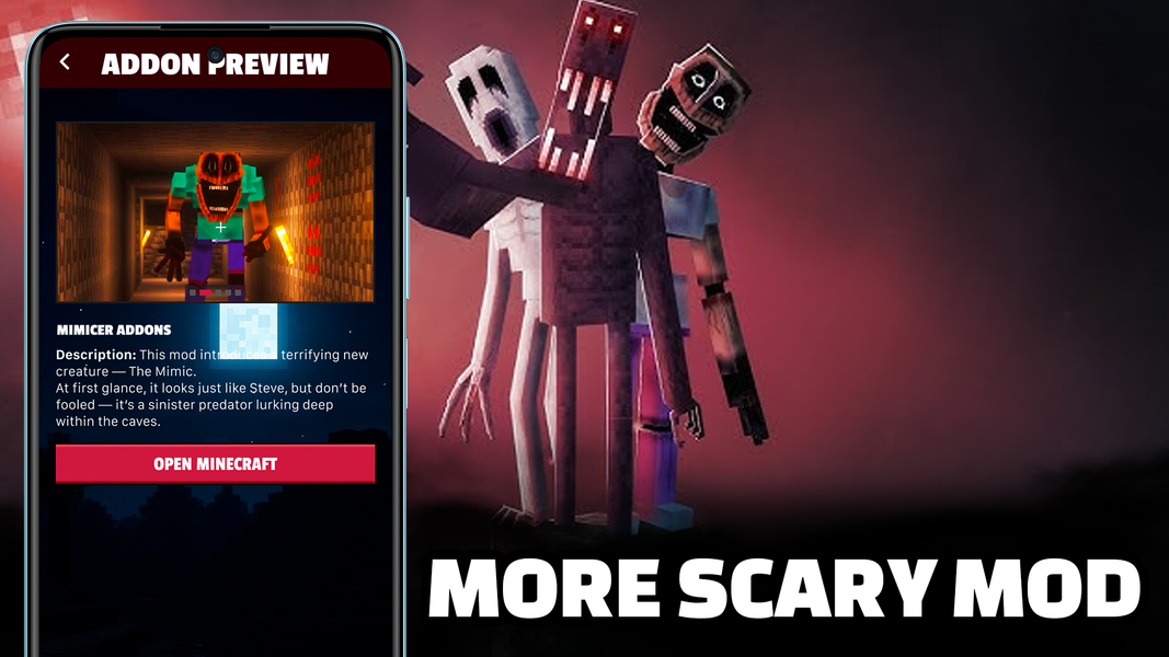 Mods ۹۹ Nights Survive MCPE - عکس برنامه موبایلی اندروید