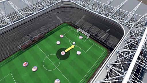 Finger Play Soccer dream league 2020 - Gameplay image of android game