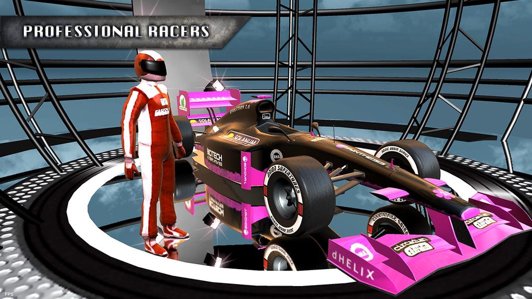 ۳D Concept Formula Cars Racing - عکس بازی موبایلی اندروید