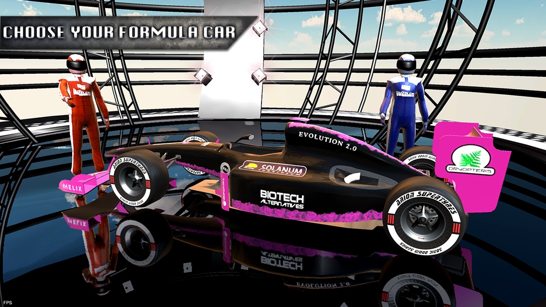 ۳D Concept Formula Cars Racing - عکس بازی موبایلی اندروید
