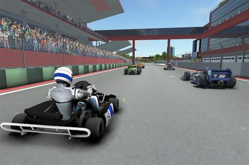 Kart vs Formula racing 2018 - Gameplay image of android game