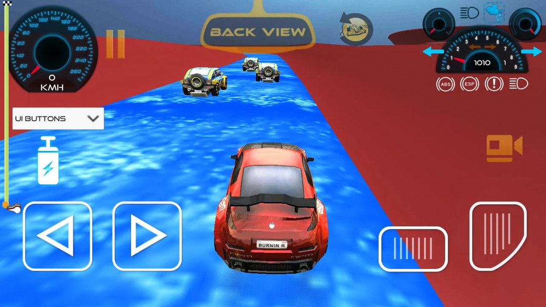 Sports Cars Water Sliding Game - عکس بازی موبایلی اندروید