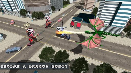 Dragon Robot Transform Game - عکس بازی موبایلی اندروید
