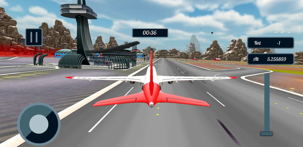 Plane Landing Simulator ۲۰۲۲ - عکس بازی موبایلی اندروید