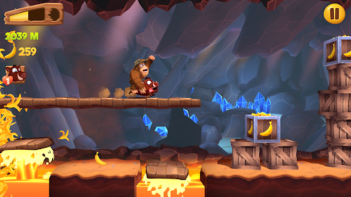 Banana Kong 2 - Gameplay image of android game