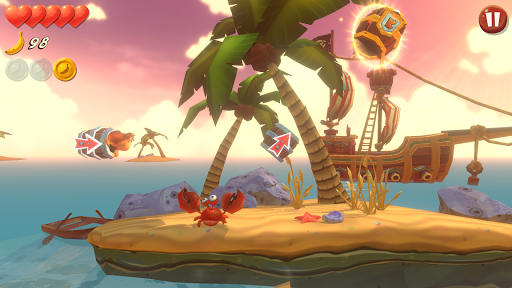 Banana Kong Blast - Gameplay image of android game
