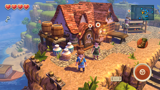 Oceanhorn ™ - اوشن هورن - Gameplay image of android game