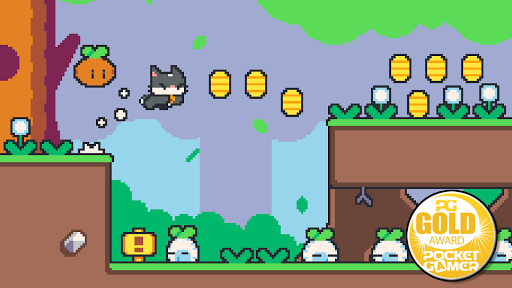 Super Cat Bros - Gameplay image of android game